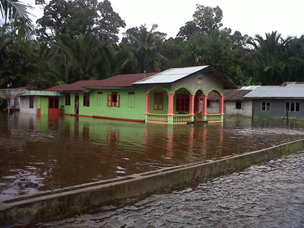 Banjir Masih Rendam Sejumlah Desa di Bengkalis