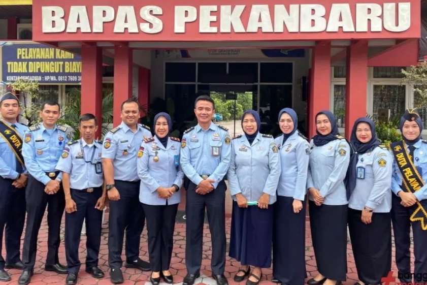 Bapas Kelas II Pekanbaru Jadi  Piloting Rumah Singgah