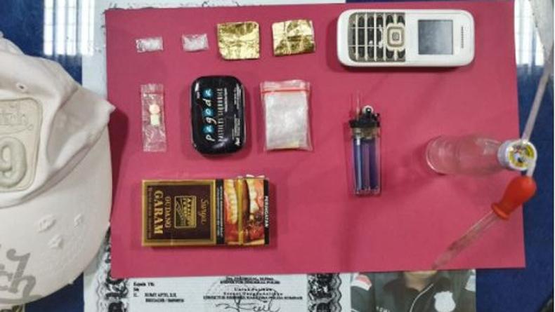 Polisi Tangkap Pengedar Narkoba di  Padang Merbau, 13 Paket Sabu Disita