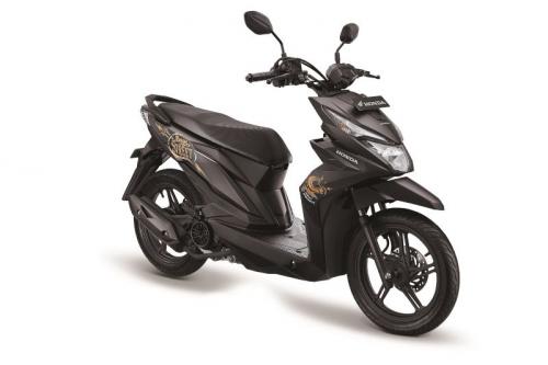 Honda Goda Konsumen BeAt dengan Desain Striping Baru