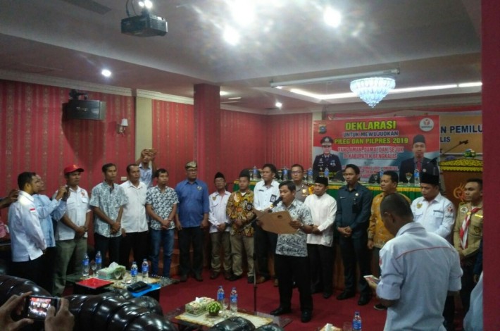 Bawaslu Bengkalis Sosialiasi Pengawasan Pemilu dan Pilpres 2019