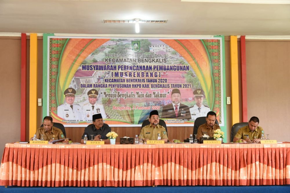 Kecamatan Bengkalis Dapat Alokasi Rp200,4 M di APBD 2020