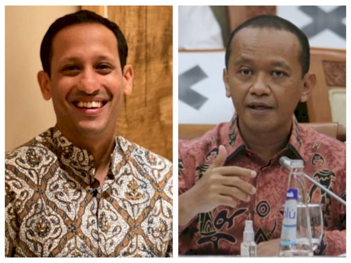 Sah! Bahlil Jadi Menteri Investasi, Nadiem Mendikbudristek