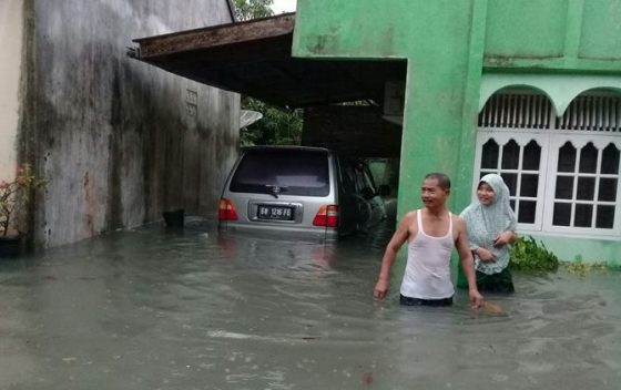 DLH Sebut Banjir di Bangkinang-Riau Bukan Karena Penyumbatan Sampah