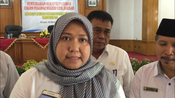 Bupati Muaro Jambi Masnah Busro Terkonfirmasi Positif Covid-19