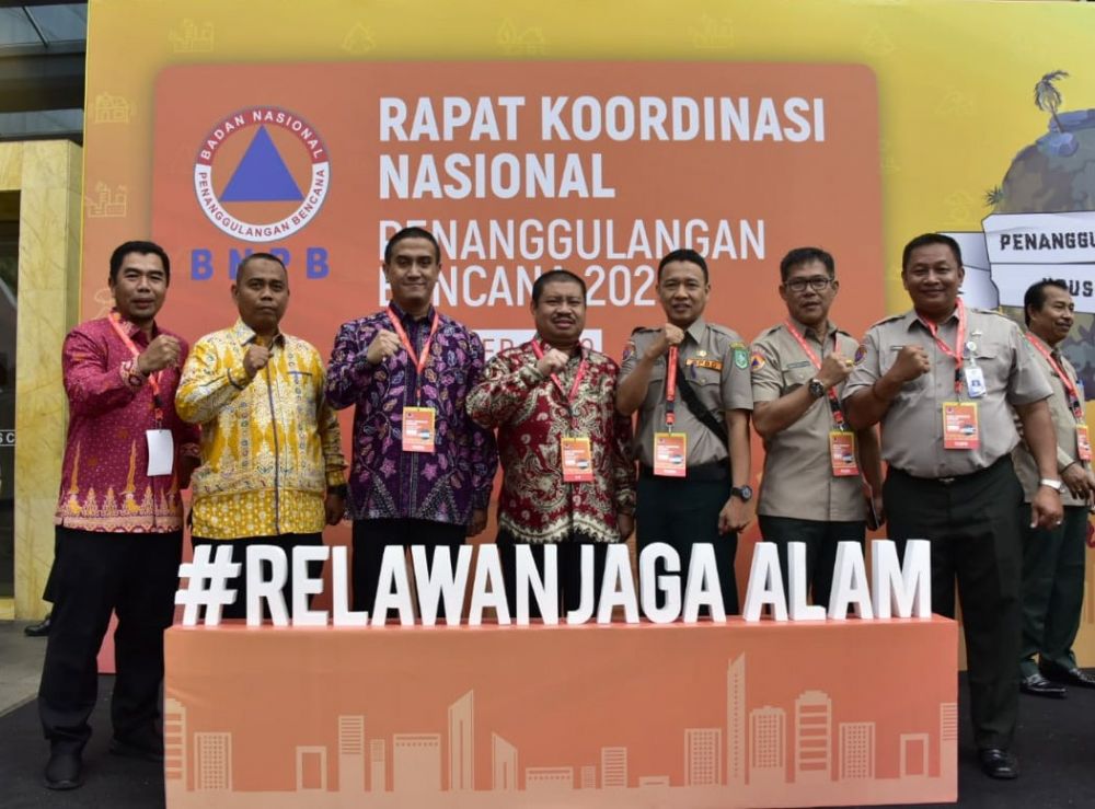 Bupati Bengkalis Hadiri Rakor Penanggulangan Bencana Bersama Presiden