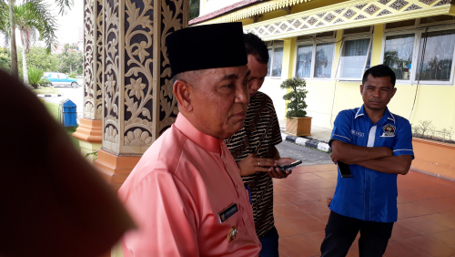 Cegah Karhutla di Pelalawan, Bupati Harris Minta BPBD Kumpulkan Perusahaan