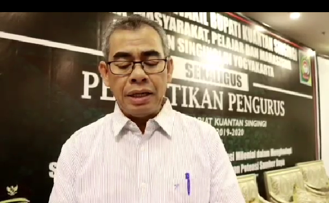 Bupati Mursini Resmi Liburkan Seluruh Sekolah di Kuansing