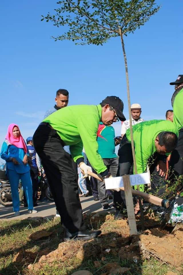 Peringati HPSN 2020, Pemkab Kuansing Gelar Goro di Pasar Modern