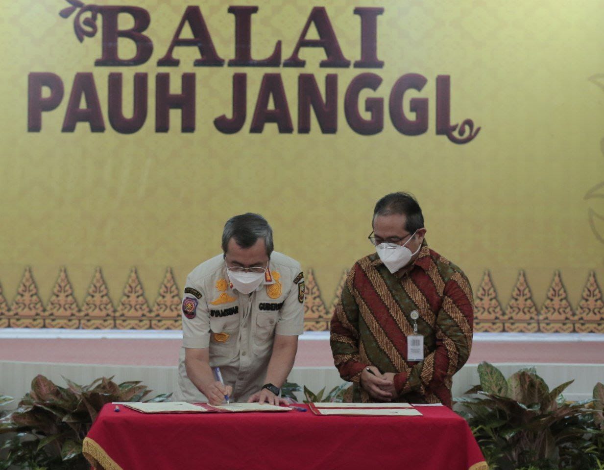 Gubri dan BPJS Kes Tandatangani Nota Kesepakatan Kepesertaan JKN