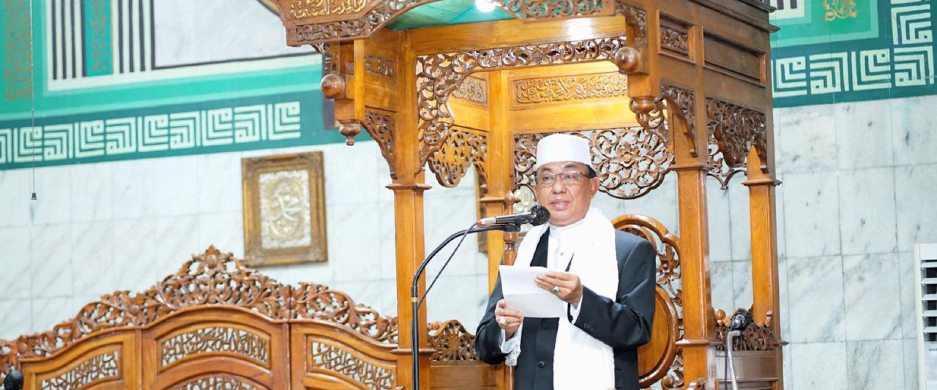 Jadi Khatib Shalat idul Fitri, Wardan Ingatkan Patuh Prokes