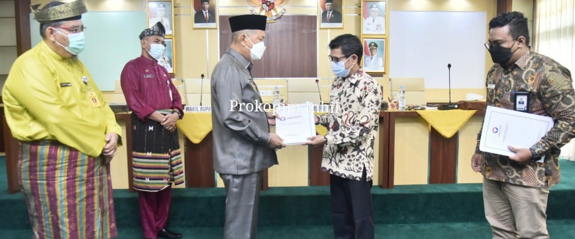 Wabup Inhil Terima Kunjungan Ombusdman Perwakilan Provinsi Riau