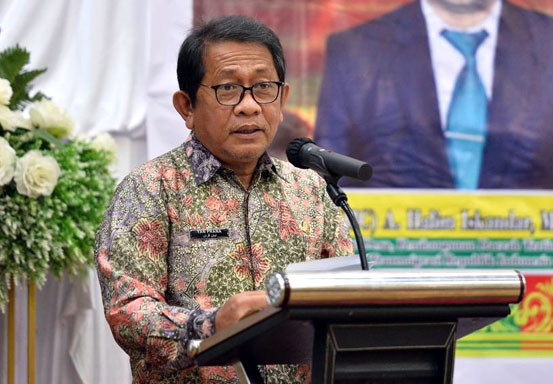 Dari Siapakah Gubri Terpapar Covid-19, Ini Penjelasan Sekdaprov Riau
