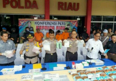 Baru Jalan 2 Bulan di Awal Tahun, Polda Riau Sudah Ungkap 25 Kg Peredaran Sabu      
