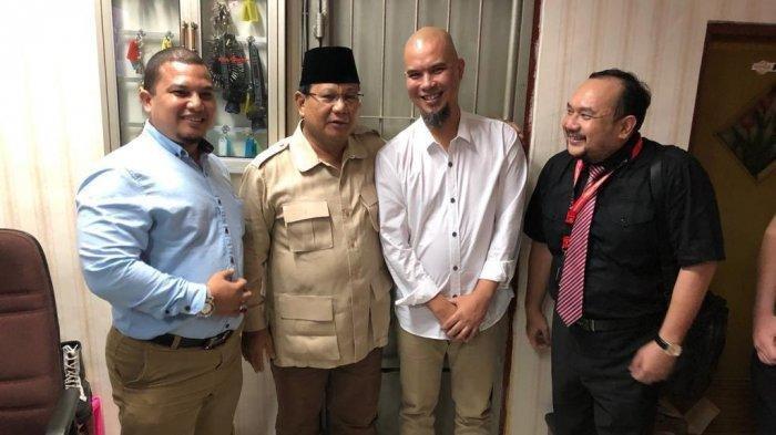 Prabowo Bersedia Beri Jaminan Penangguhan Penahanan Ahmad Dhani