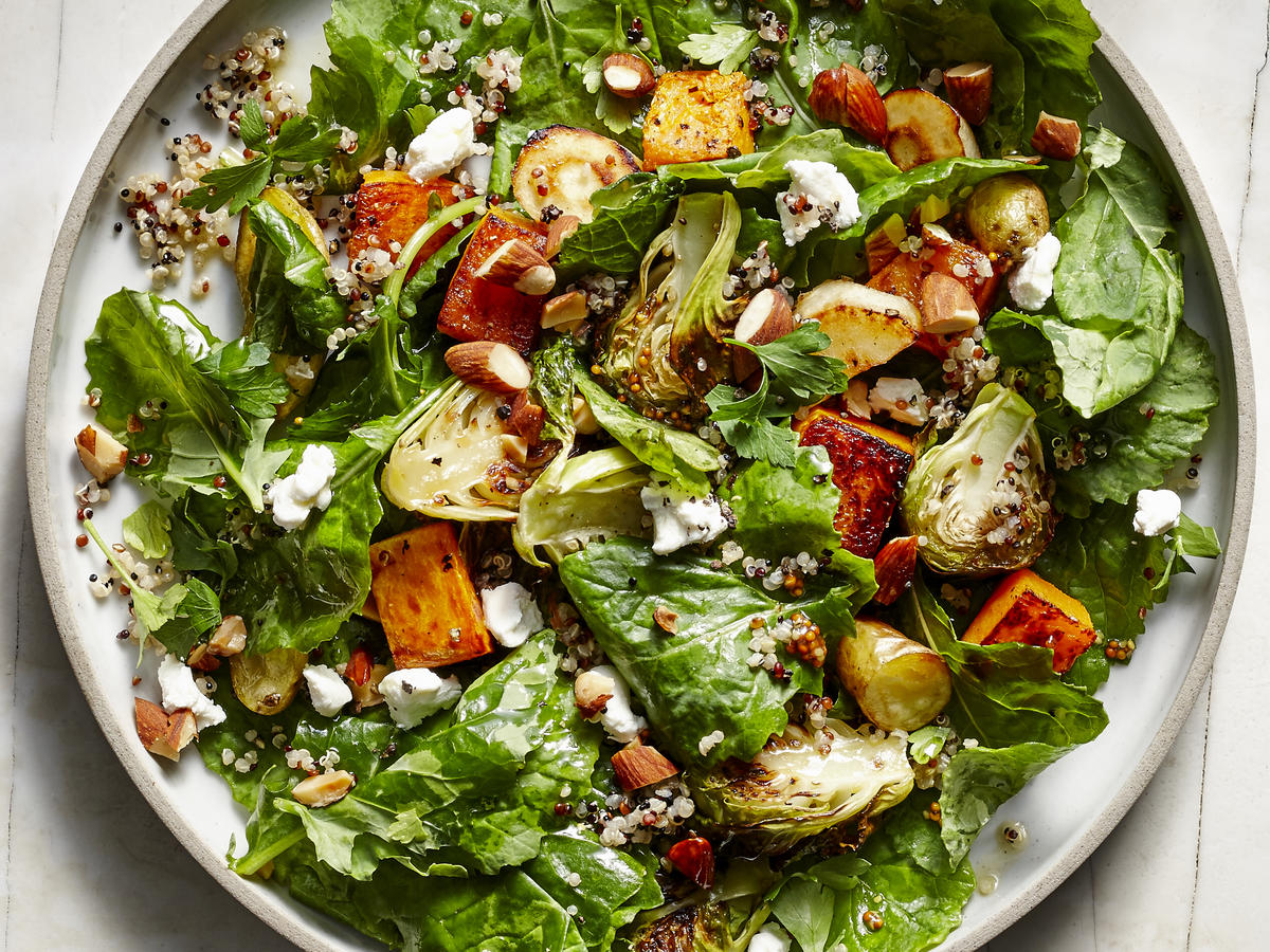 Kreasikan Salad Sehat agar lebih Mengenyangkan