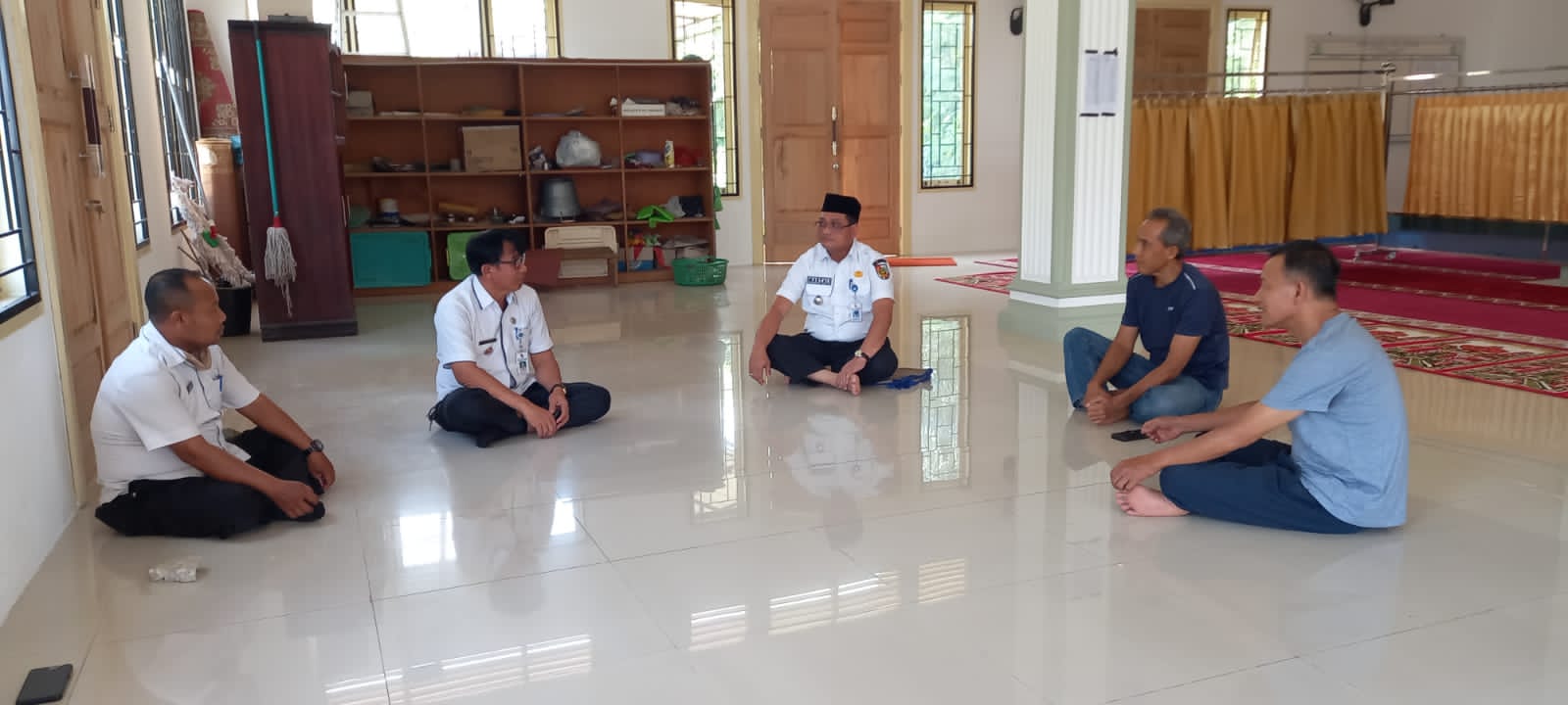 Camat Kulim Pantau Persiapan Safari Ramadan Di Kelurahan Pematang Kapau