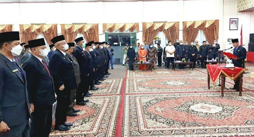 Bupati Rohil Labtik 36 Pejabat : Kita Bekerja Dikejar Waktu, Semua Harus Cepat