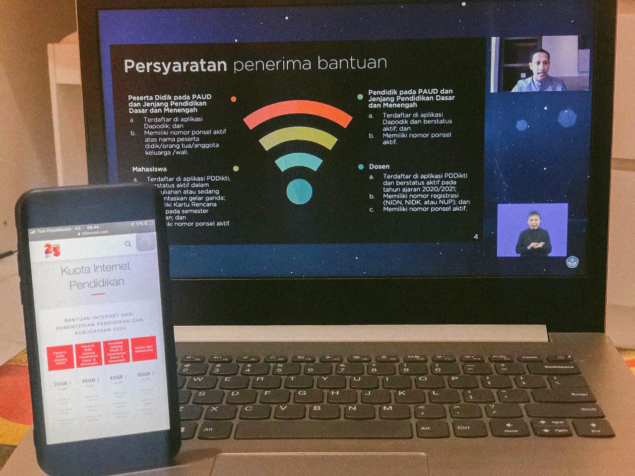 Telkomsel Dukung Program Bantuan Kuota Data Internet dari Kemendikbud RI untuk Belajar Jarak Jauh