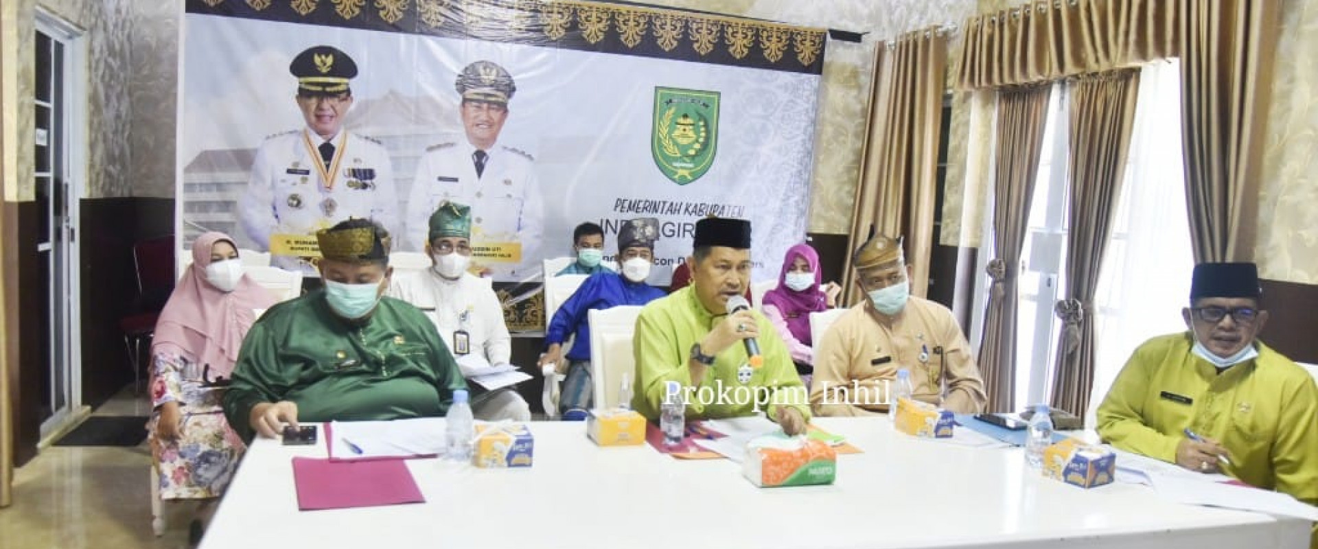 Pimpin Rapat Evaluasi DTKS, Wabup Inhil: Segera Selesaikan Pendataan