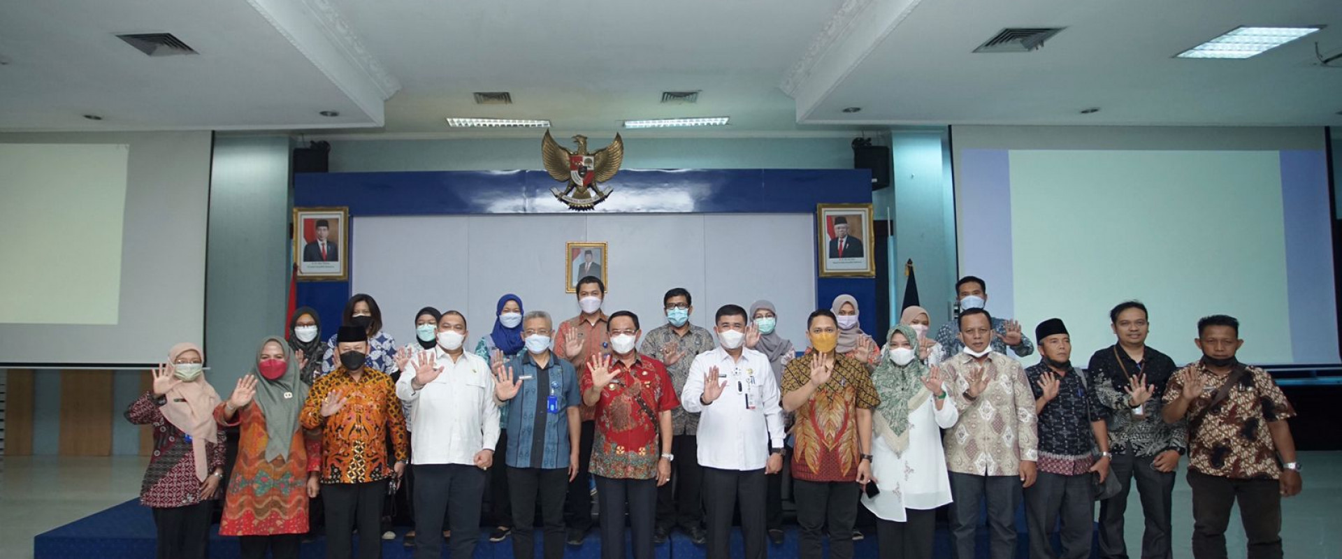 Gesa Keberadaan BNNK, Bupati Inhil HM.Wardan Datangi BNN Pusat