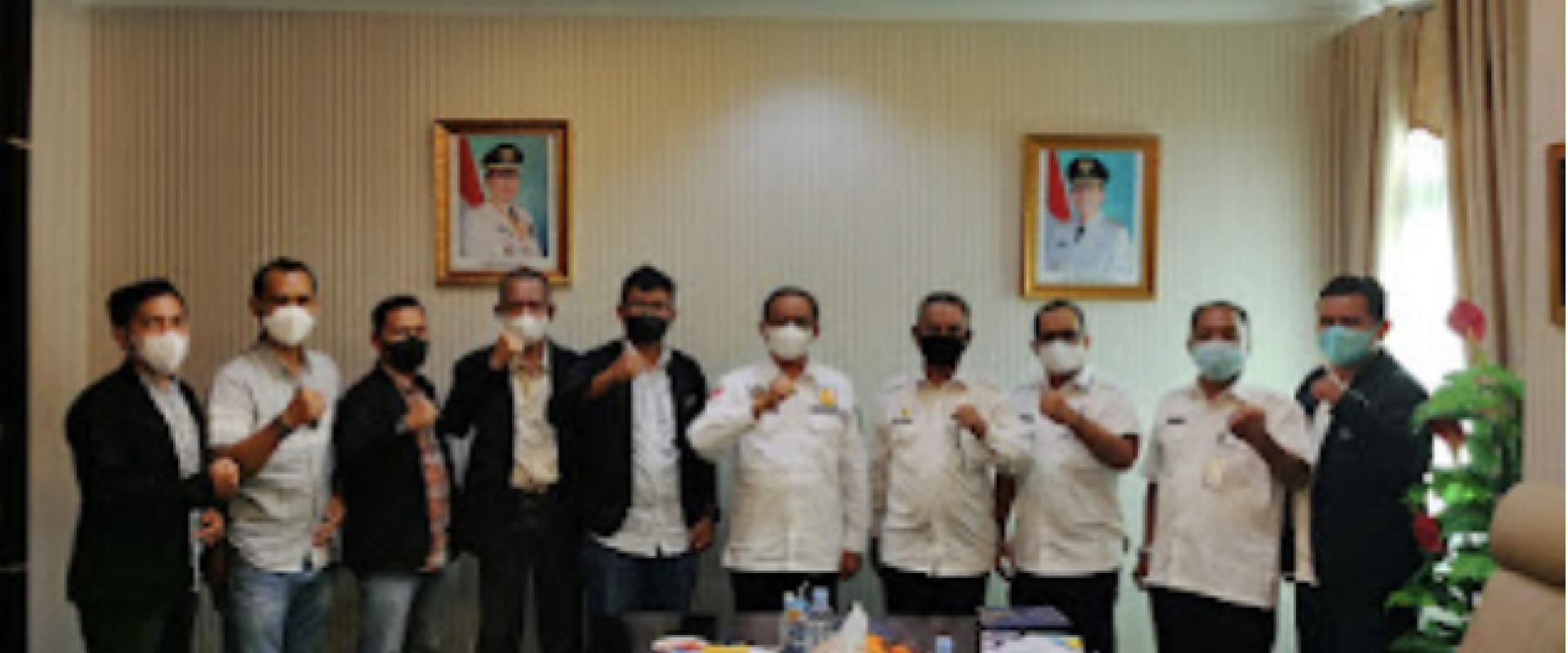 Kunjungan JMSI Inhil Disambut Hangat oleh Bupati HM.Wardan