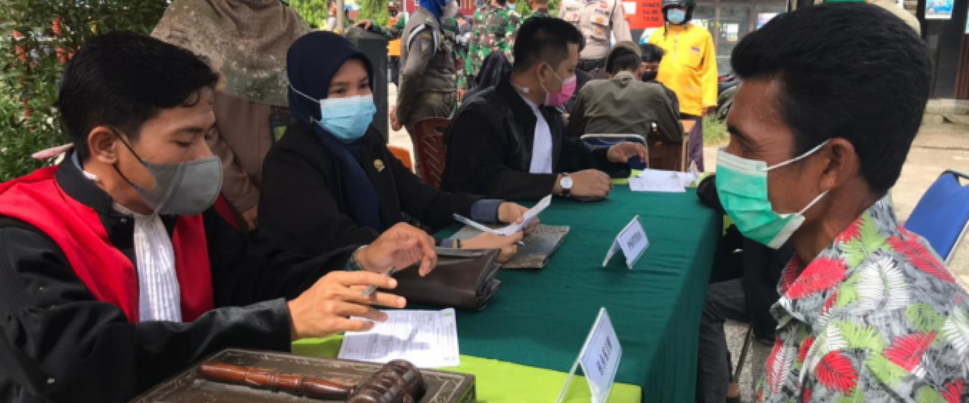 Tim Satgas Covid-19 Inhil Tindak Belasan Pelanggar Protokol Kesehatan