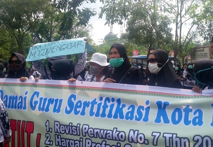 Walikota Fasilitasi Para Guru Sertifikasi Berkonsultasi ke  Kementerian