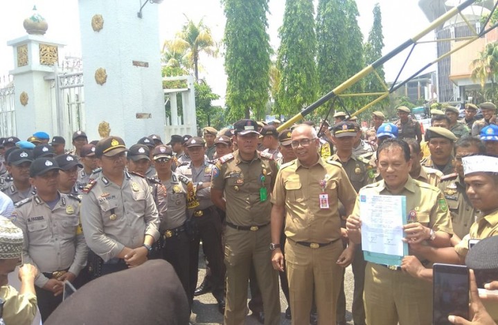 Tolak Penerimaan CPNS, Honorer K2 Riau Sampaikan Tujuh Tuntutan