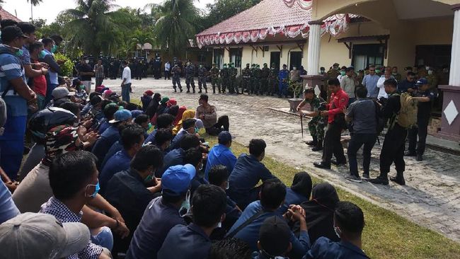 Warga Protes Karantina di Natuna, Polri Klaim Sudah Kondusif