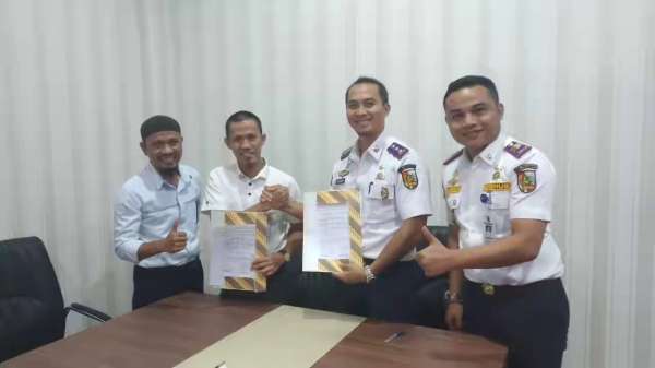 Dishub dan PLN Lakukan MoU tentang PJU
