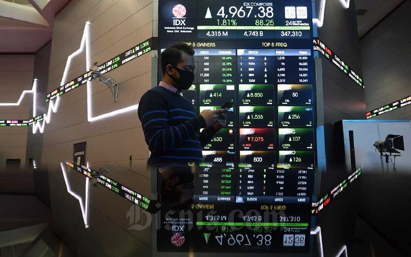 Trump Positif Corona, IHSG Meradang ke 4.887 