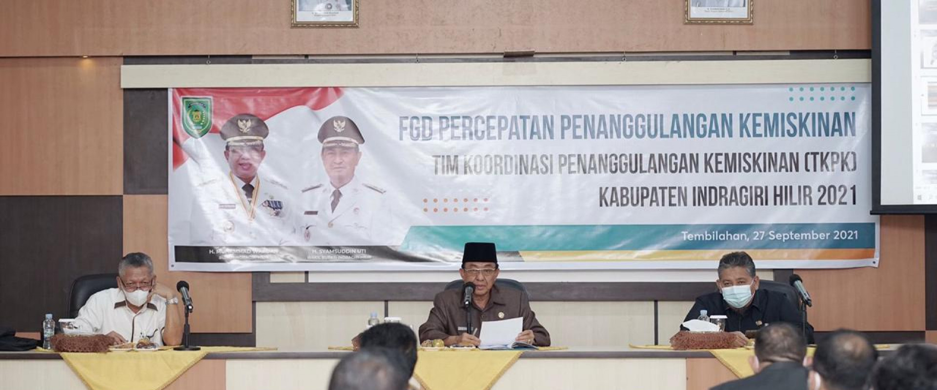 HM.Wardan: Pemkab Terus Berupaya Turunkan Angka Kemiskinan di Inhil