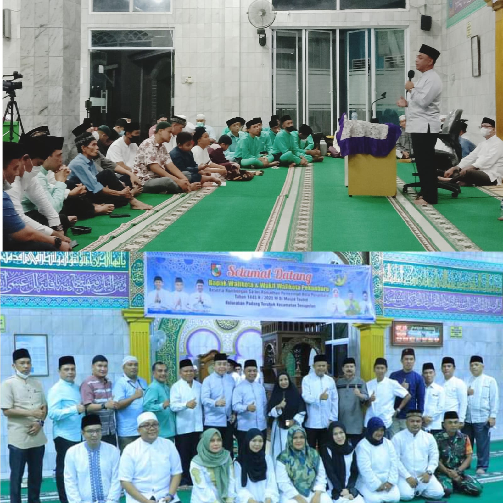 Safari Ramadan di Senapelan, Sekdako Pekanbaru Harapkan Kasus Covid-19 Turun