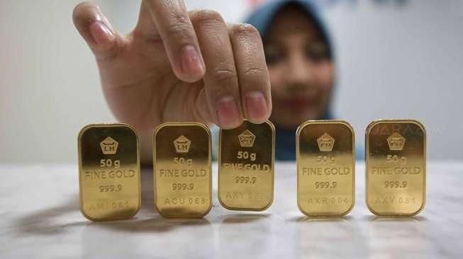 Pemakzulan Trump Buat Emas Antam Macet di Rp751 Ribu per Gram