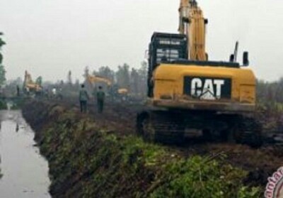 Atasi Ketersediaan Air di Sawah Hadapi Musim Kering, Pemprov Riau Bangun Embung