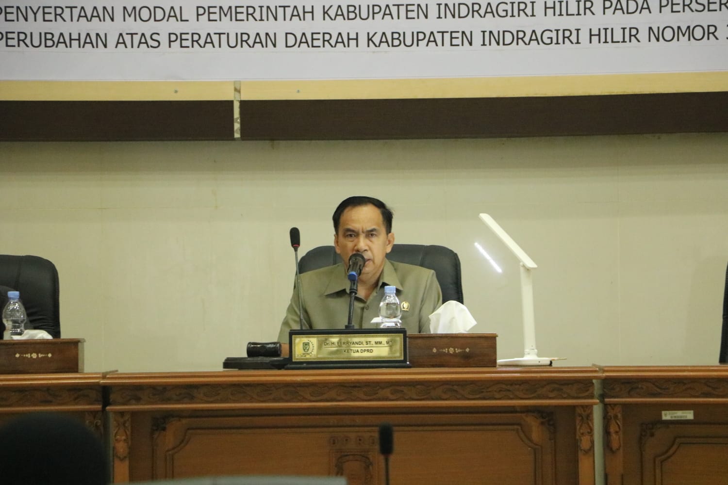 DPRD Pertanyakan Kesungguhan Pemkab Inhil Jalankan APBD