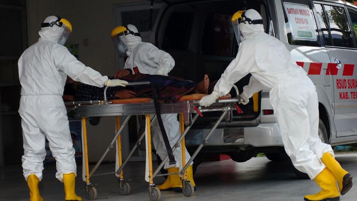 Pecah Rekor Kematian 387, Kasus Positif Tambah 11.948 