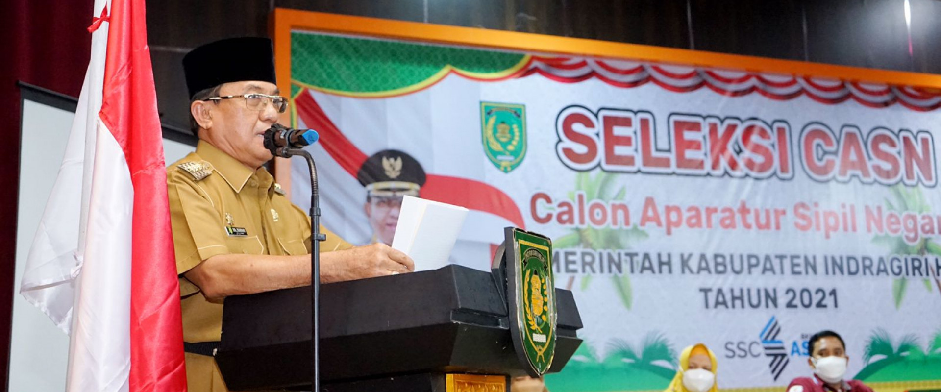 Buka Seleksi Kompetisi Dasar Calon Pegawai, Ini Pesan Bupati HM.Wardan..!