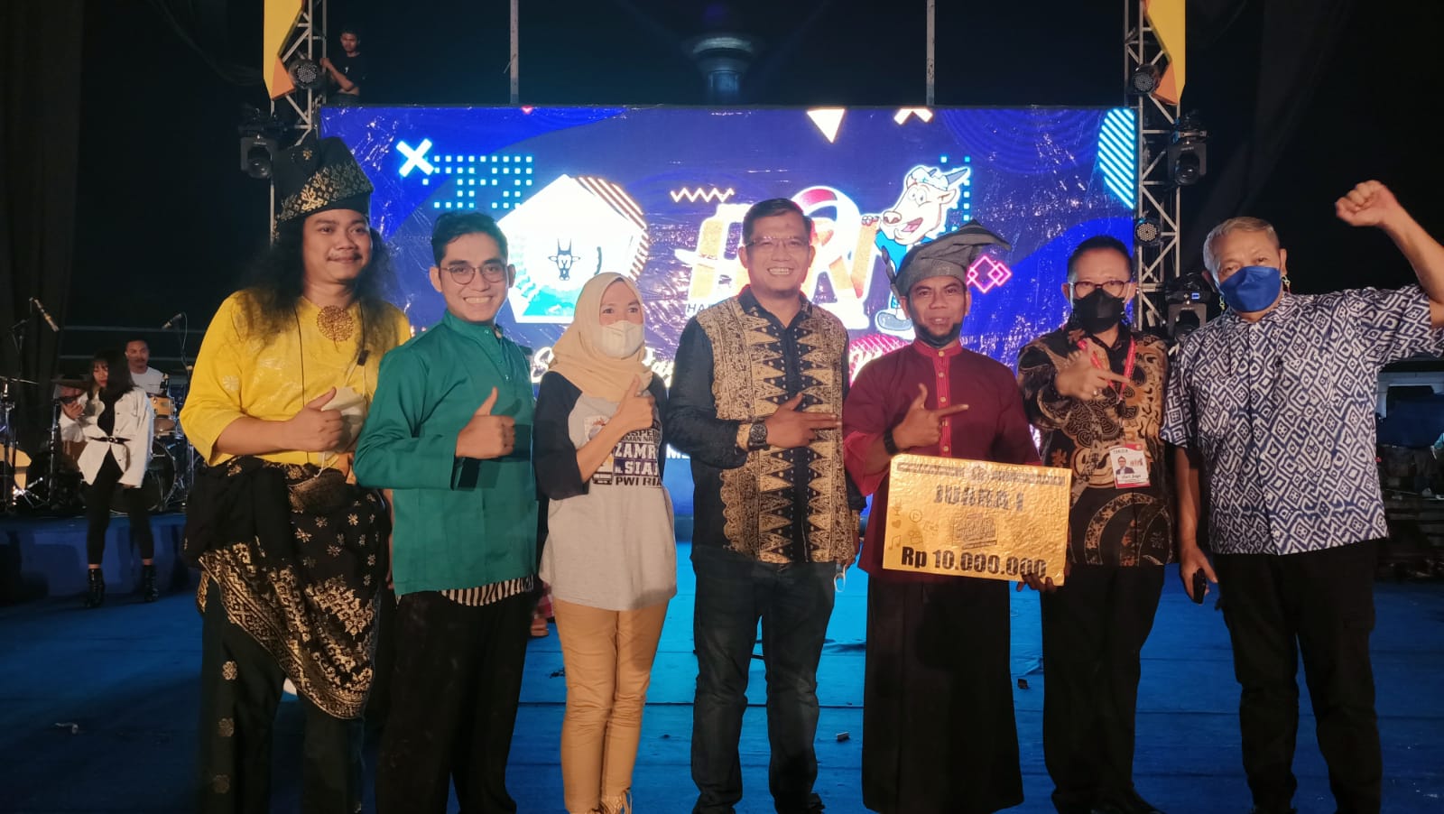 Rumah Sunting dari Riau Juara Lomba Baca Puisi Multimedia PWI
