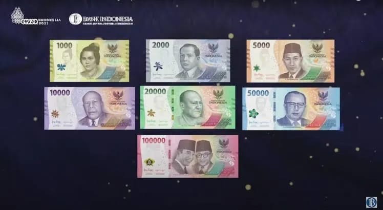 Sempena HUT RI ke-77, Bank Indonesia Keluarkan Uang Rupiah Baru Tahun Emisi 2022