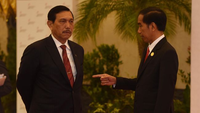Jokowi Utus Luhut Binsar Panjaitan Bertemu Prabowo