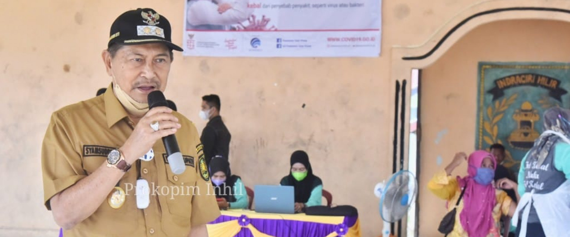 Wabup Inhil Lakukan Kunjungan Kerja ke Teluk Pinang