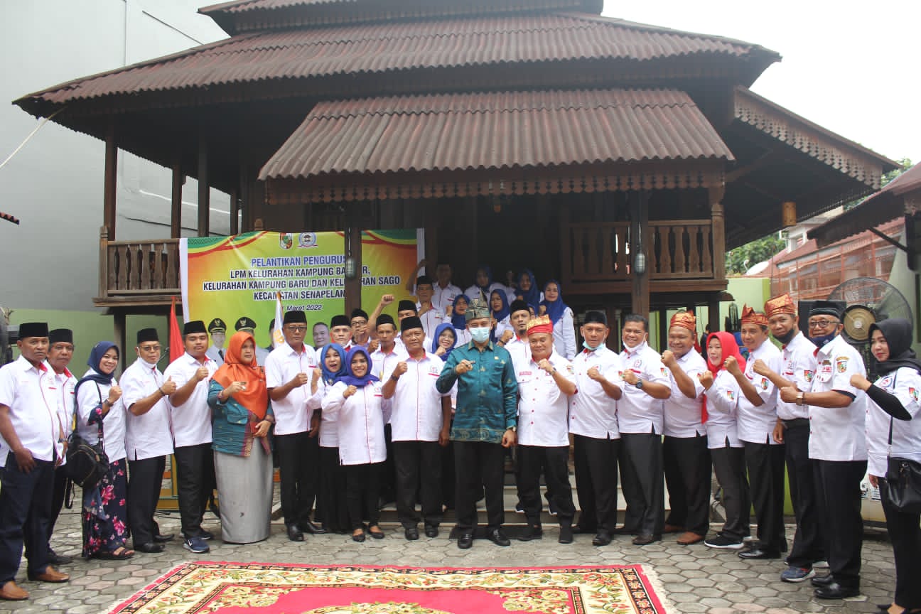 Lantik Tiga Pengurus LPMK  Senapelan, Ayat: Jalankan amanah Dengan Baik