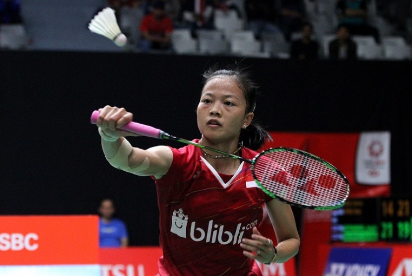 Laju Fitriani Dihentikan Chen Yufe di Babak Pertama Indoneisa Open 2019