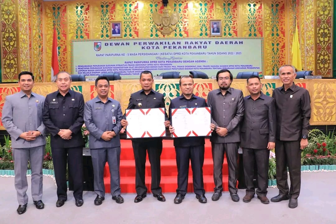 Sah, APBD-P Pekanbaru 2022 Diketok Palu Rp 2,52 T