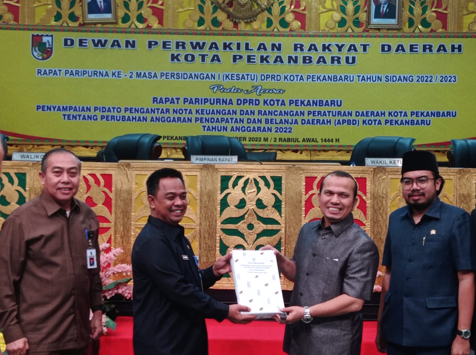 Sampaikan Pidato Nota Keuangan, Sekda : APBD-P Untuk Kepentingan Masyarakat