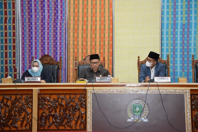 DPRD Bengkalis Setujui LKPJ Tahun 2021 Bupati Bengkalis