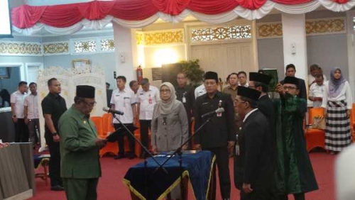 Dua Kepala Dinas Pemprov Riau Resmi Jadi Pejabat Fungsional