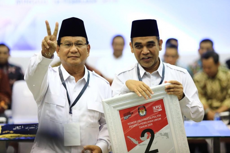 Prabowo ingin Tim Bekerja seperti Filosofi Sapu Lidi